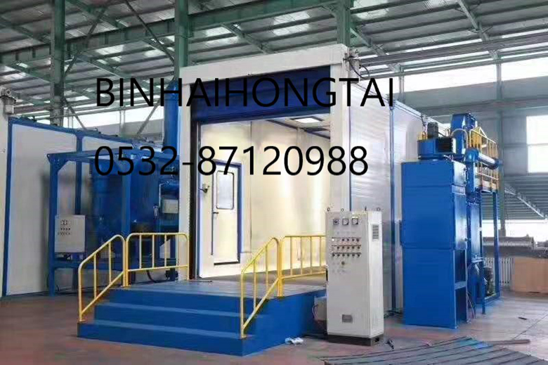 蜂窩地(dì)闆噴砂房(fáng)