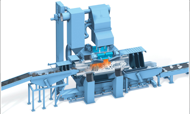 鋼履帶通(tōng)過式抛丸機(jī)